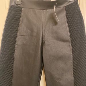 Windsor Perfectly Chic Skinny Dress Pants w/ fish net legs - Size Med